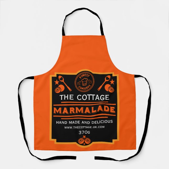 Marmalade Conserve Maker Apron (Front)