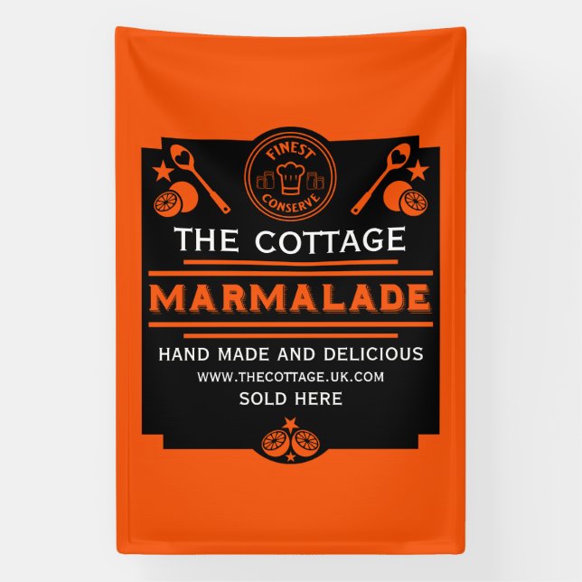 Marmalade Conserve Maker Banner (Vertical)