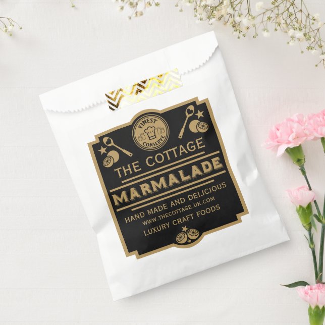 Marmalade Conserve Maker Favour Bags (Sealed)