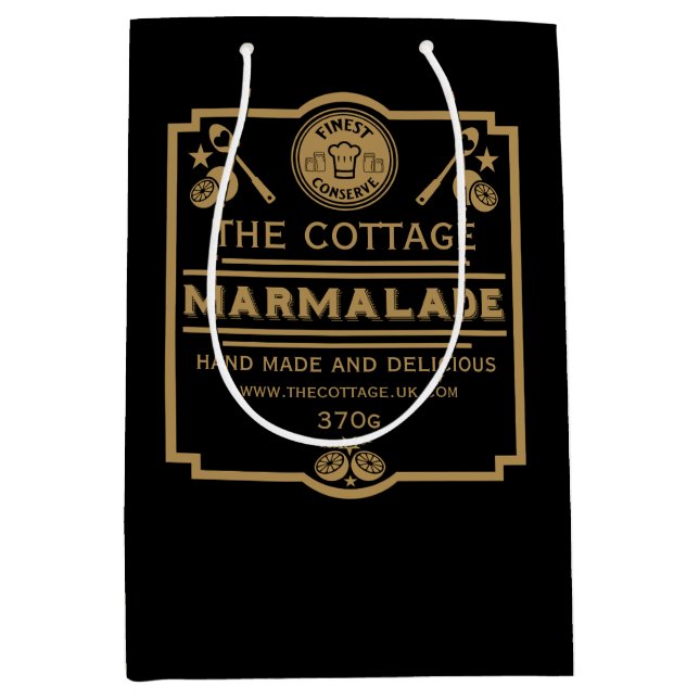Marmalade Conserve Maker Medium Gift Bag (Front)