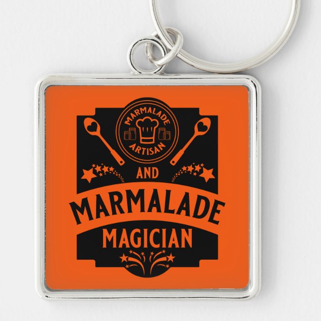 Marmalade Jam  Key Ring (Front)