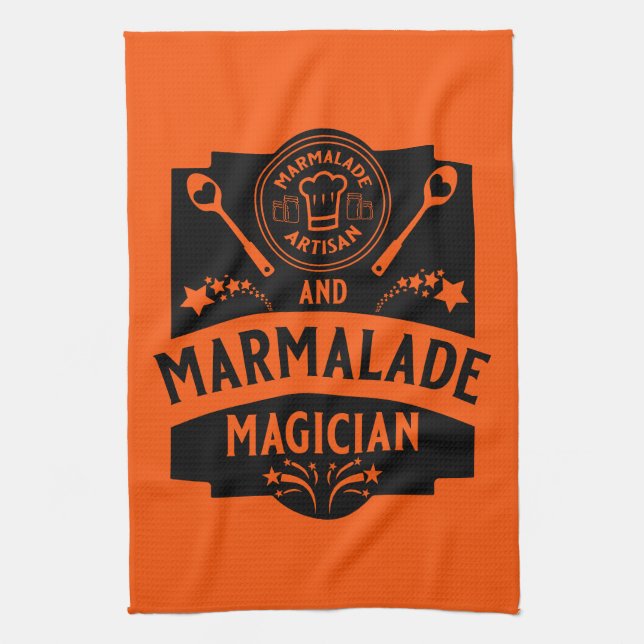 Marmalade Jam  Tea Towel (Vertical)