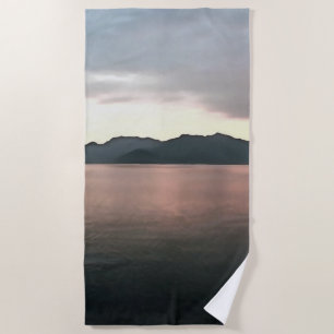 Marmaris Bay Coastal Artistic Sea Landscape Beach Towel