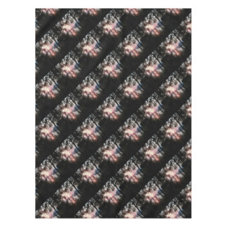 Marmaris Sunset Framed By Palm Trees Landscape Art Tablecloth
