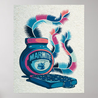 Marmite Still Life - Large Poster
