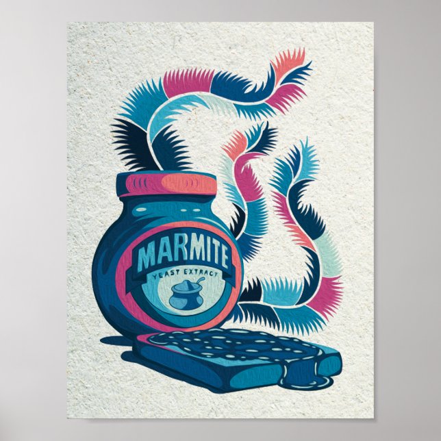 Marmite Still Life Poster (Front)