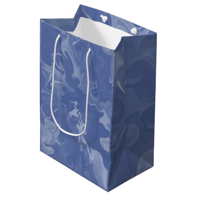 Marmolado Blue Gift Bags (Front Angled)