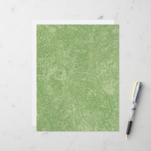 Marmorino Green Faux Finish Paper Sheet