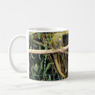 Marmoset Monkey On Alert, Coffee Mug
