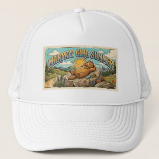 Marmot Girl Summer full color trucker hat