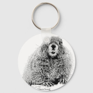 Marmot Key Ring