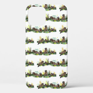 Marmot Meadow iPhone 12 Case (choose colour)