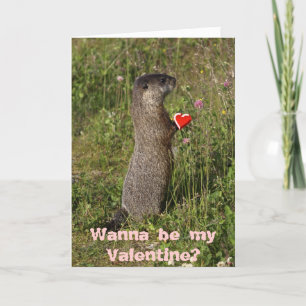 Marmot Valentine's Card