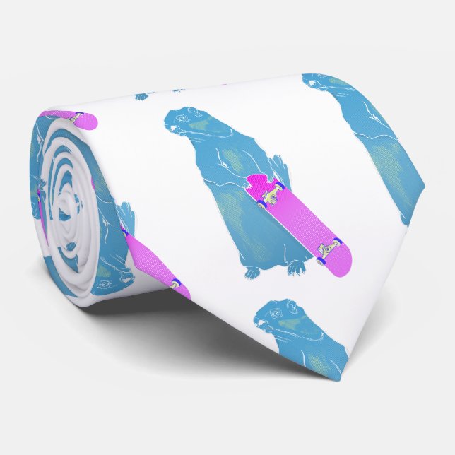 Marmot Woodchuck skateboarding Tie (Rolled)