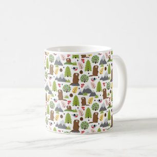 Marmots on a Mountain Glade Coffee Mug