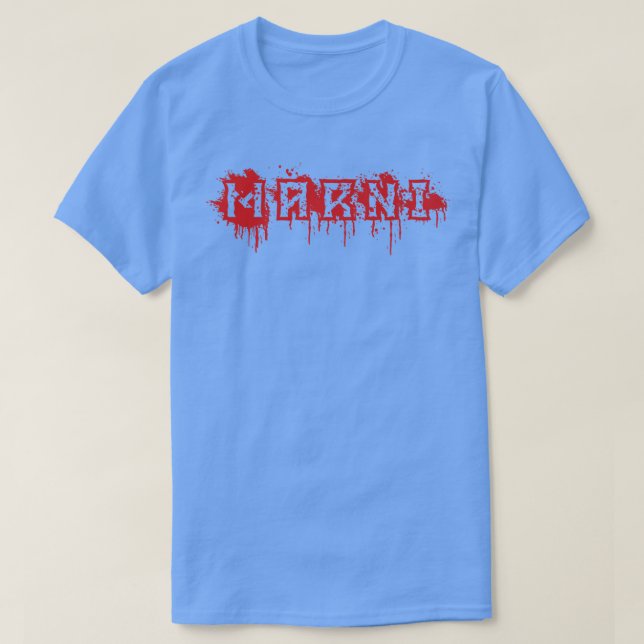 Marni - First Name Halloween Costume Personalized  T-Shirt (Design Front)