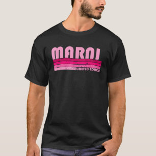 MARNI Name Personalised Retro Vintage 80s 90s Birt T-Shirt