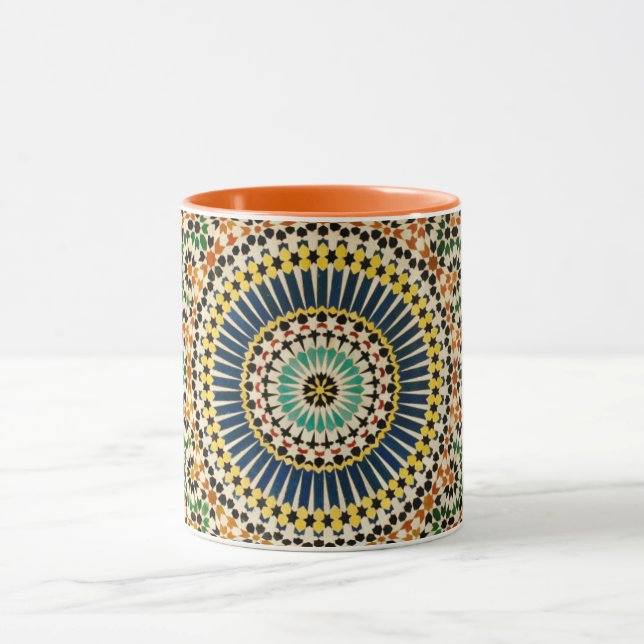 Marocain style | vintage  mug (Center)