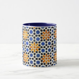 Marocain style   vintage  mug