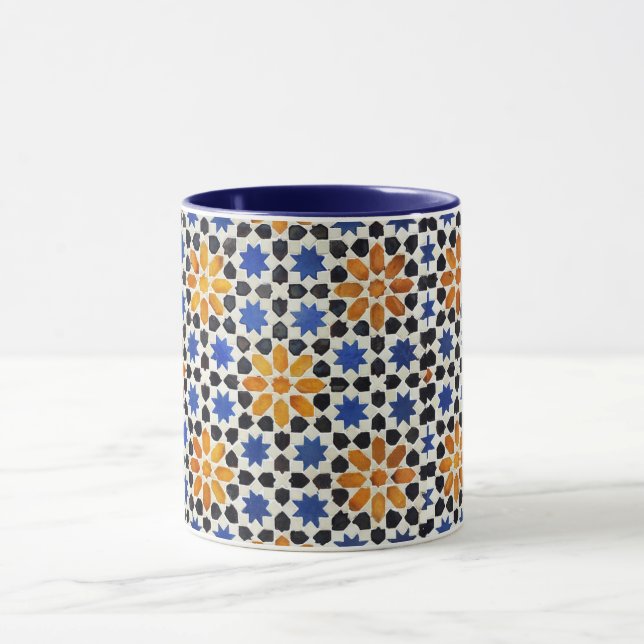 Marocain style | vintage  mug (Center)