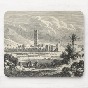 Marocco: Africa, 1860s Mouse Mat