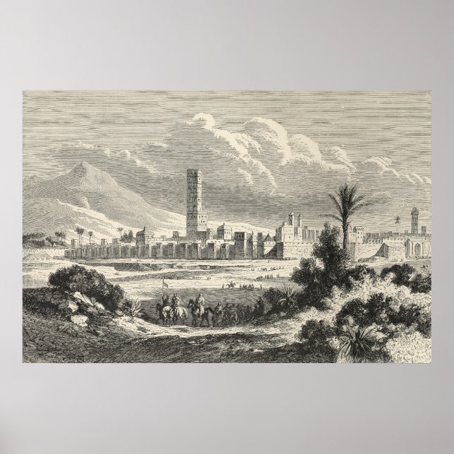 Marocco: Africa, 1860s Poster (Front)