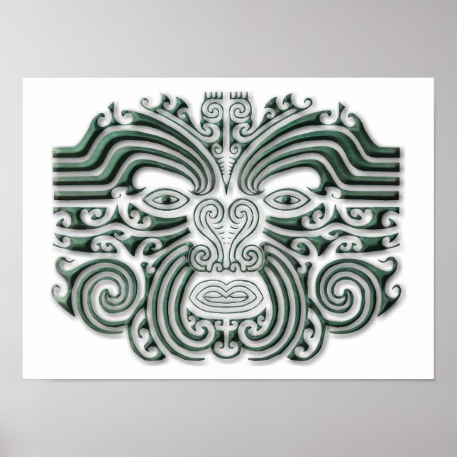 Maroi tattoo-stone poster (Front)