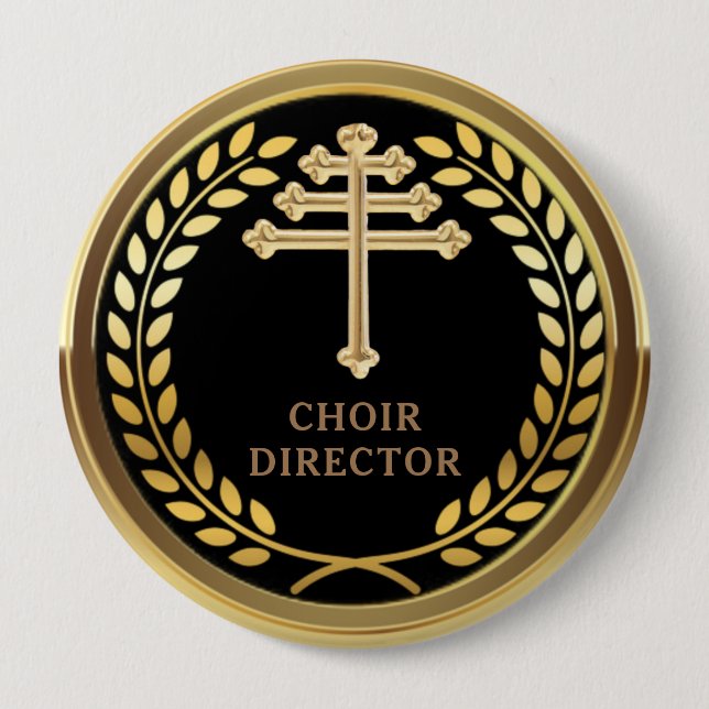 Maronite Catholic Church Choir Director  Badge  (Front)