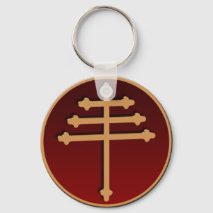 Maronite Cross Keychain