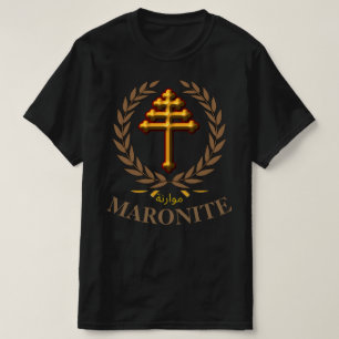 MARONITE  (Official Cross) T-Shirt