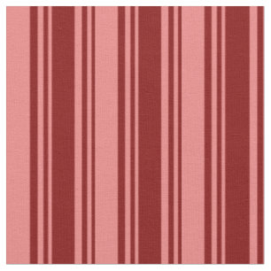 Maroon and Light Coral Striped/Lined Pattern Fabric