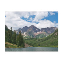 Maroon Bells and Maroon Lake