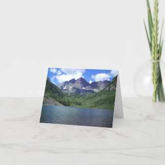 Maroon Bells CO Card