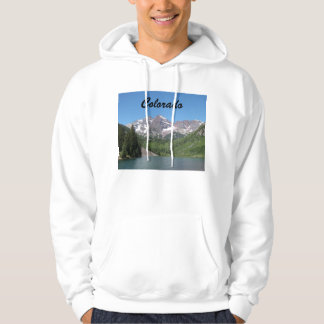 Maroon Bells Colorado Hooded Sweatshirt Hoody