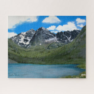 Maroon Bells Drawing Puzzle