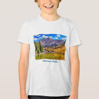 Maroon Bells in Aspen, Colorado Tri-Blend Shirt