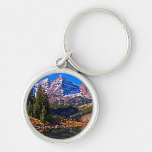 Maroon Bells Key Ring