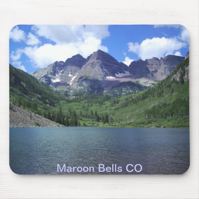 Maroon Bells Lake Mouse Mat (Front)