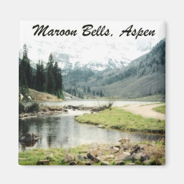 Maroon Bells Magnet (Front)