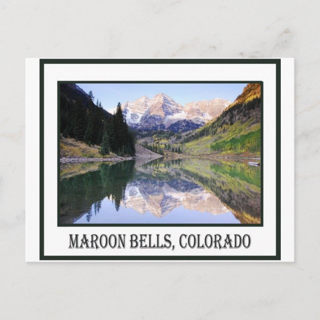 maroon bells postcard (Front)