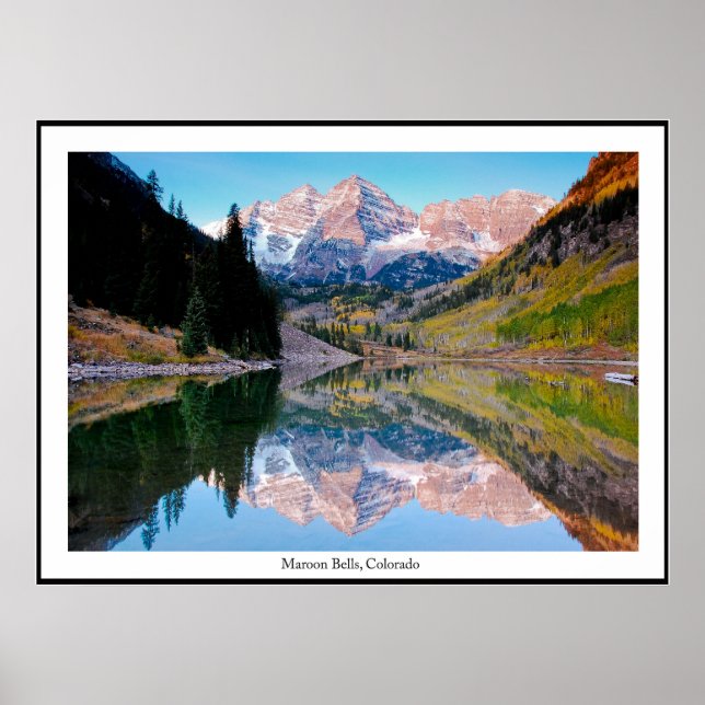 Maroon Bells Poster (Front)