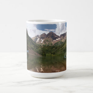 Maroon Bells Souvenir Photo Template Mug