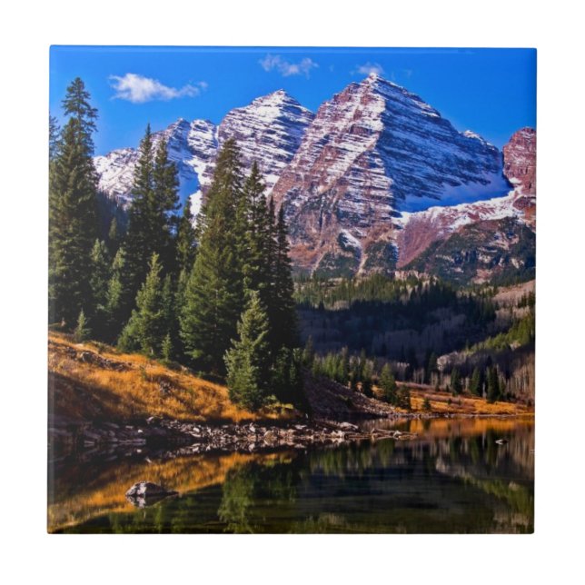 Maroon Bells Tile (Front)