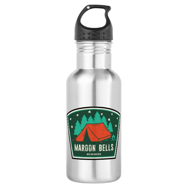 Maroon Bells Wilderness Camping 532 Ml Water Bottle (Front)
