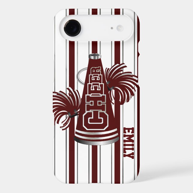 Maroon Cheerleader Custom iPhone 6 Case (Back)
