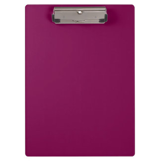 Maroon Clipboard 