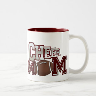 Maroon Football Cheer Mum Mug