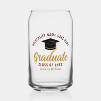 Maroon Gold Graduation Personalised Graduate