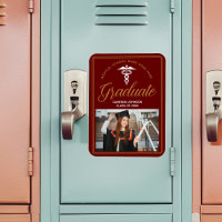 Maroon Gold Medical School Photo Graduation