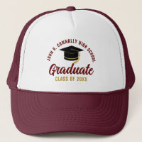 Maroon Graduate Custom Class of 2025 Graduation